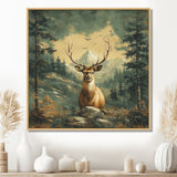Deer Expedition In USA Rockies - Deer Wall Art Prints