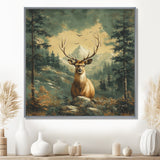 Deer Expedition In USA Rockies - Deer Wall Art Prints