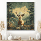 Deer Expedition In USA Rockies - Deer Wall Art Prints