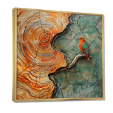 Woodpecker With Wood Slide Harmony - Woodpecker Bird Wall Decor