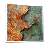 Woodpecker With Wood Slide Harmony - Woodpecker Bird Wall Decor
