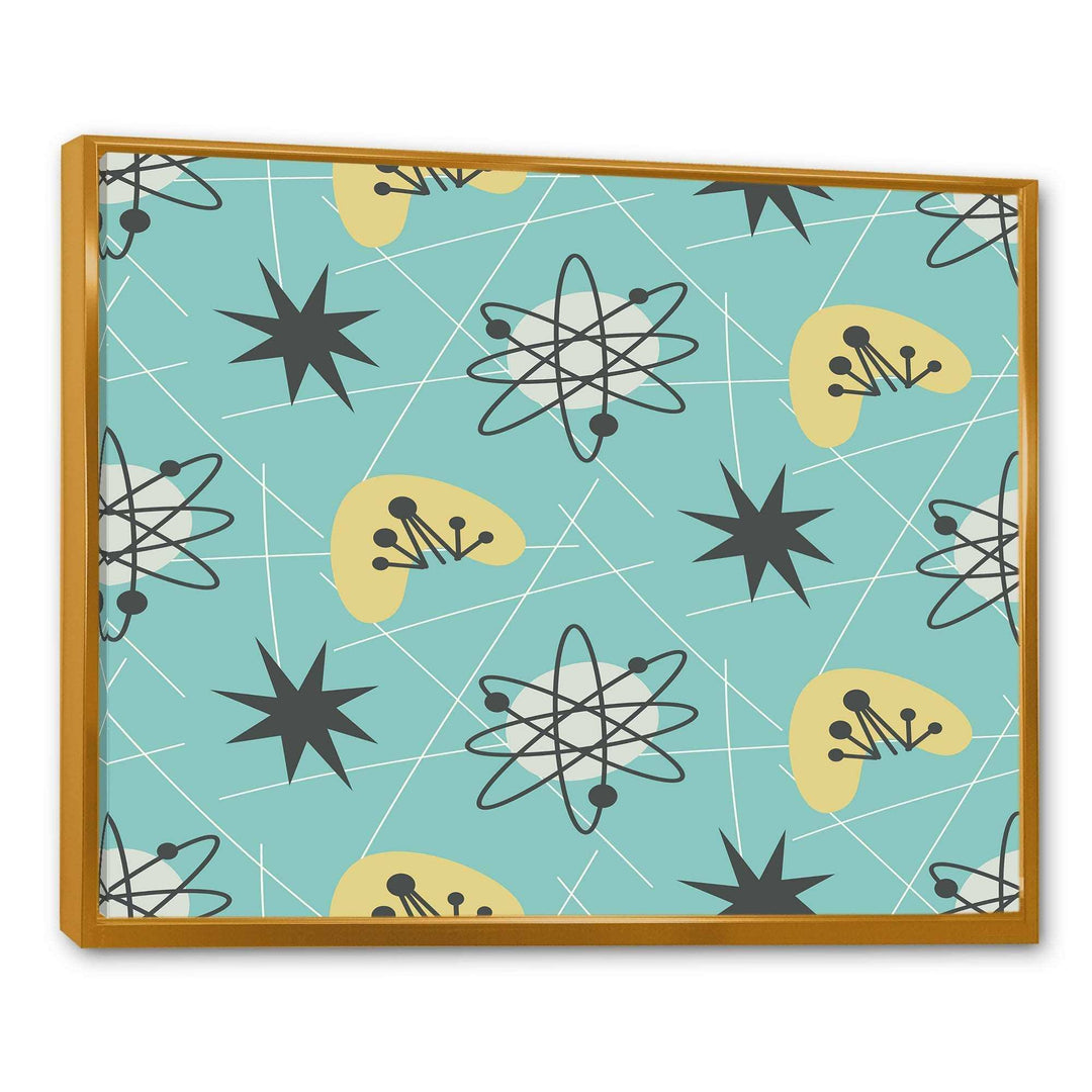 1950 Retro Pattern I - IDesignart | Wall Art, Mirrors, Chairs, Clocks and More