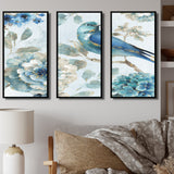 Indigold Watercolor Lovely bird II - Multi-Panels