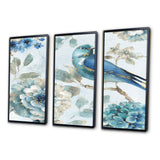 Indigold Watercolor Lovely bird II - Multi-Panels