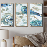 Indigold Watercolor Lovely bird II - Multi-Panels