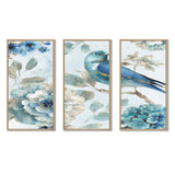 Indigold Watercolor Lovely bird II - Multi-Panels