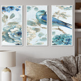 Indigold Watercolor Lovely bird II - Multi-Panels