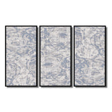 Vintage Blue Farmhouse Flower IV - Multi-Panels
