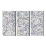 Vintage Blue Farmhouse Flower IV - Multi-Panels