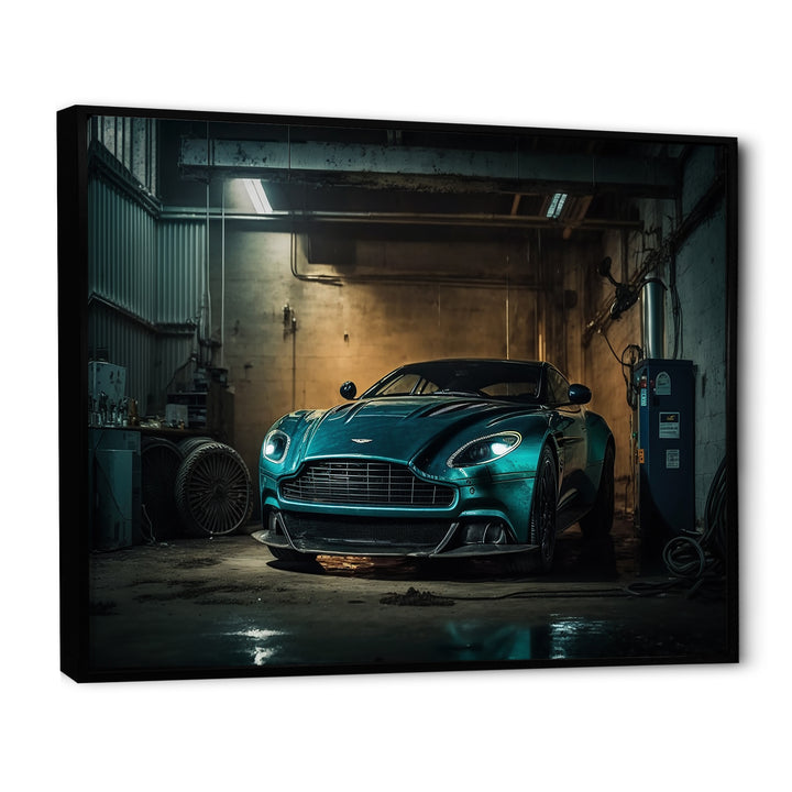 Aston Exotic Car Photography - Cars Race Exotic Canvas Wall Art
