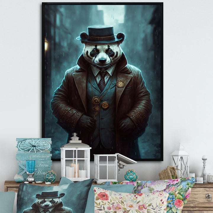 Mafia Panda - Panda Bedroom Wall Art