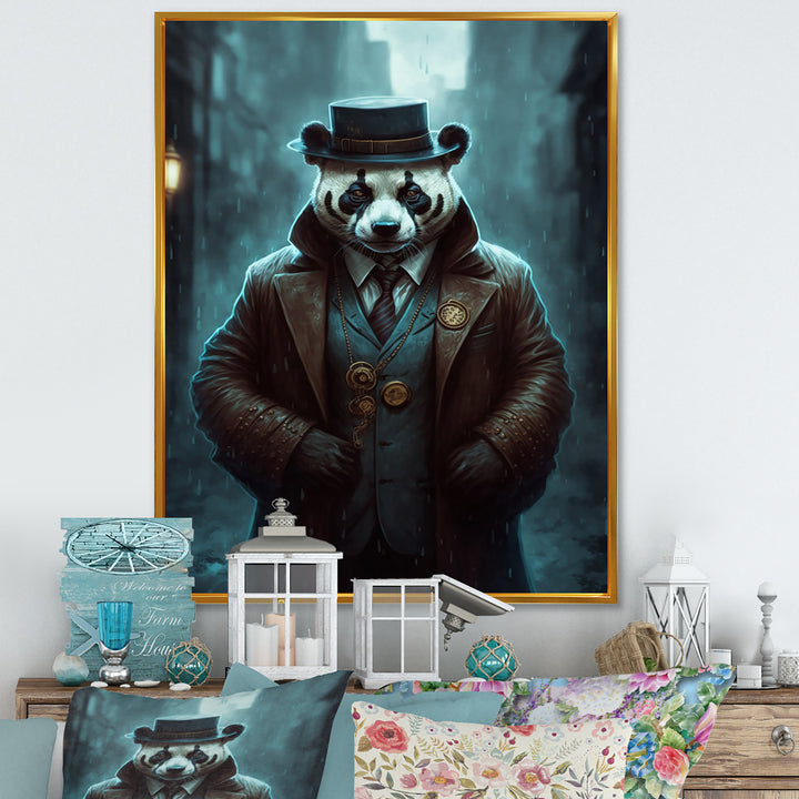 Mafia Panda - Panda Bedroom Wall Art