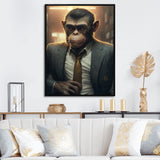 Mafia Monkey - Monkey Home Decor Art