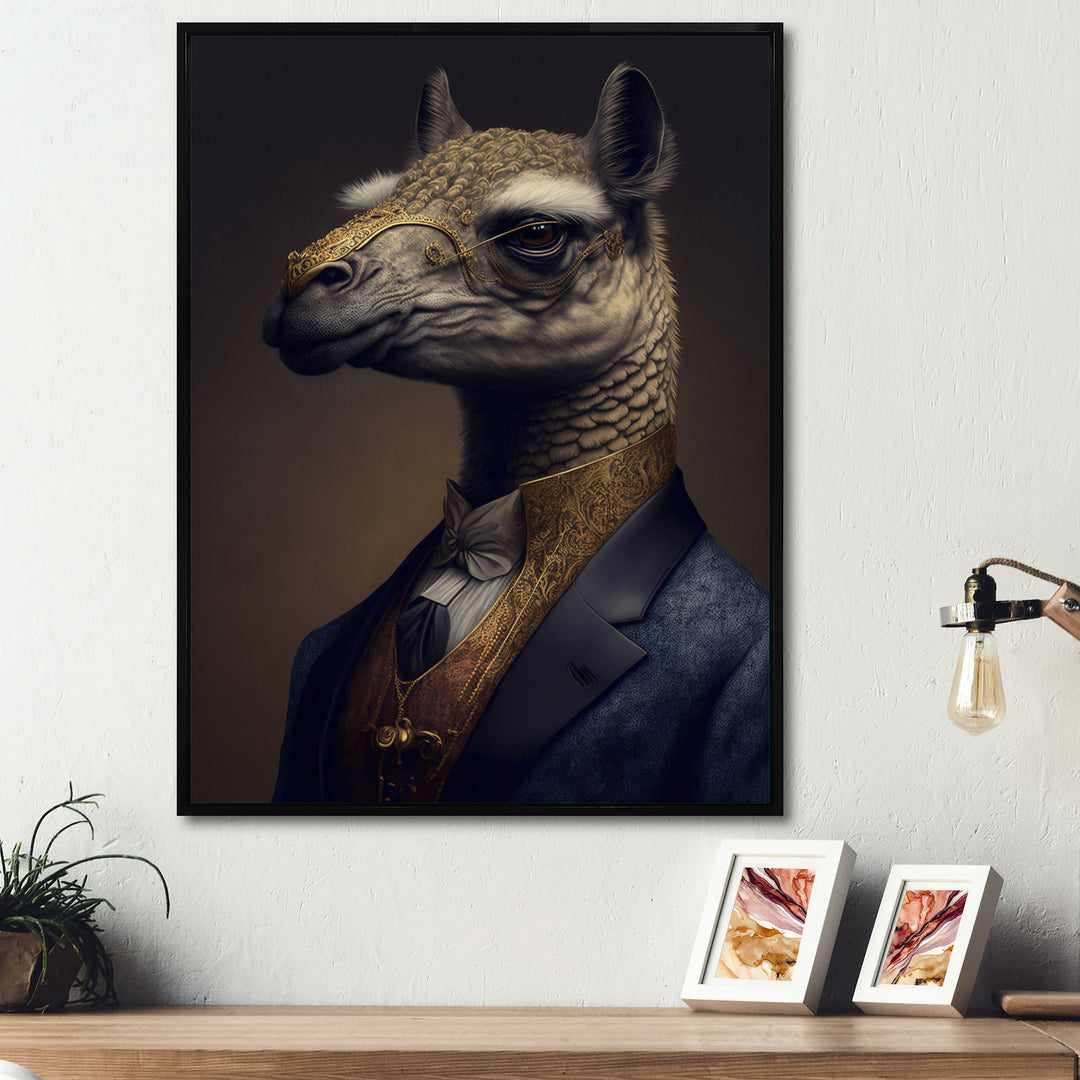 Mafia Llama - Llama Wall Decor