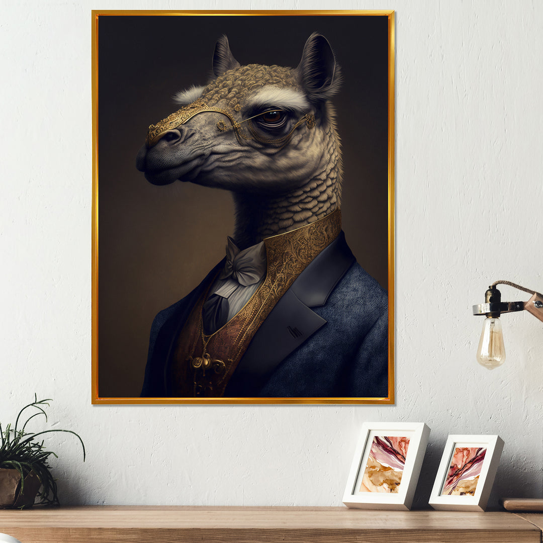 Mafia Llama - Llama Wall Decor