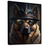 Mafia German Shepard - Dog Wall Art Prints