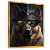 Mafia German Shepard - Dog Wall Art Prints
