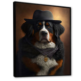 Mafia Bernese Mountain Dog - Dog Wall Art Prints