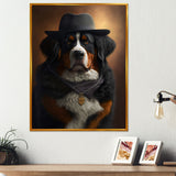 Mafia Bernese Mountain Dog - Dog Wall Art Prints