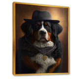 Mafia Bernese Mountain Dog - Dog Wall Art Prints