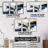 Asian Art Zen Garden VII - 3-Piece Canvas Wall Art