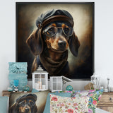 Dog Portrait - Brown Dog Wall Art