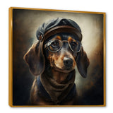 Dog Portrait - Brown Dog Wall Art