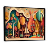 Cottage - Boat Canvas Wall Art