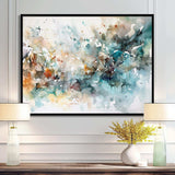 Vibrant Paint Eruption V - Abstract Canvas Wall Art