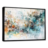 Vibrant Paint Eruption V - Abstract Canvas Wall Art