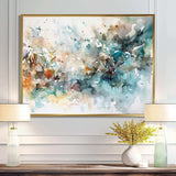 Vibrant Paint Eruption V - Abstract Canvas Wall Art