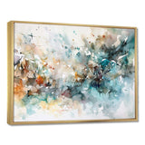 Vibrant Paint Eruption V - Abstract Canvas Wall Art