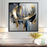 Abstract Shapes And Lines I - Abstract Canvas Wall Art