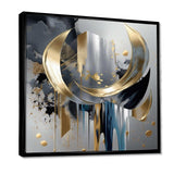 Abstract Shapes And Lines I - Abstract Canvas Wall Art