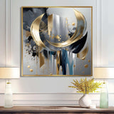 Abstract Shapes And Lines I - Abstract Canvas Wall Art