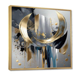 Abstract Shapes And Lines I - Abstract Canvas Wall Art