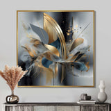 Soft Colors Marble Abstract II - Abstract Canvas Wall Art