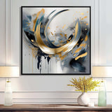 Soft Colors Marble Abstract IV - Abstract Canvas Wall Art