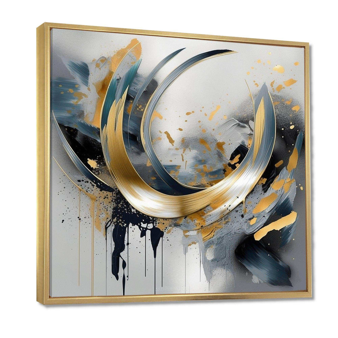 Soft Colors Marble Abstract IV - Abstract Canvas Wall Art