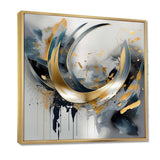 Soft Colors Marble Abstract IV - Abstract Canvas Wall Art