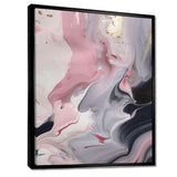 Solid Marble Paint Artwork II - Abstract Canvas Wall Art