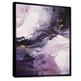 Electric Marble Ink Art II - Abstract Canvas Wall Art