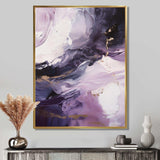 Electric Marble Ink Art II - Abstract Canvas Wall Art