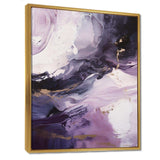 Electric Marble Ink Art II - Abstract Canvas Wall Art