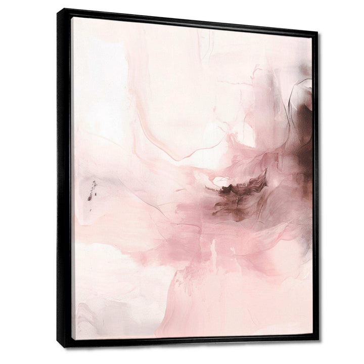 Pink Delicate Abstract Marble IV - Abstract Canvas Wall Art