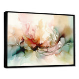 Delicate Floral Impressions I - Floral Canvas Wall Art