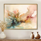 Delicate Floral Impressions II - Floral Canvas Wall Art