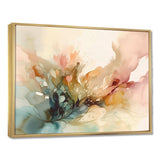 Delicate Floral Impressions II - Floral Canvas Wall Art