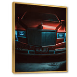 Red And Silver Retro Rides I - Cars Retro Canvas Wall Art