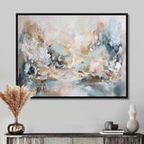 Delicate Brushstrokes Abstract Painting IV - Abstract Canvas Wall Art